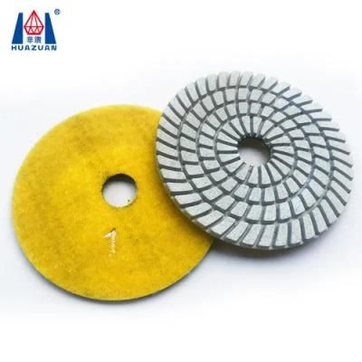 Wet 3 Steps Diamond Polishing Pads for Granite Marble Stone