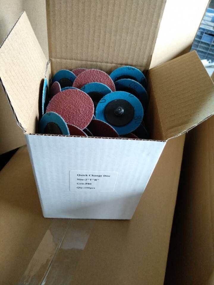 Quick Change Disc with Ceramic Cloth