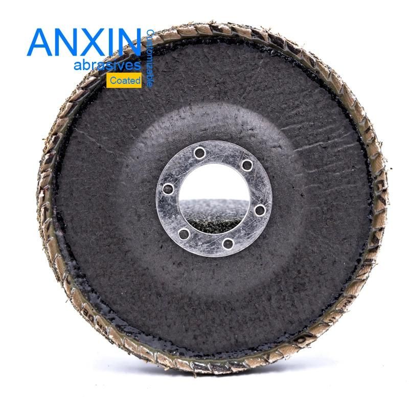 Zirconia Half-Curved Flap Disc for R Angle