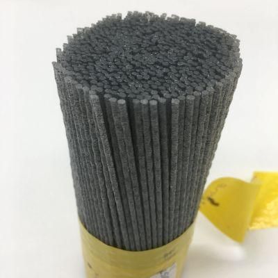 PA612 Silicon Carbide Sic Grit 500# 0.75mm Wavy Crimped Nylon Abrasive Filament for Textile Industry Sueding Brush