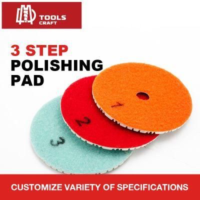 Diamond Flexible Polishing Pads for Polishing and Grinding Stone