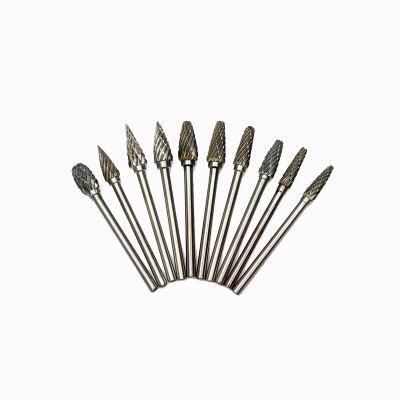 10PCS Carbide Burr Set in Plastic Case