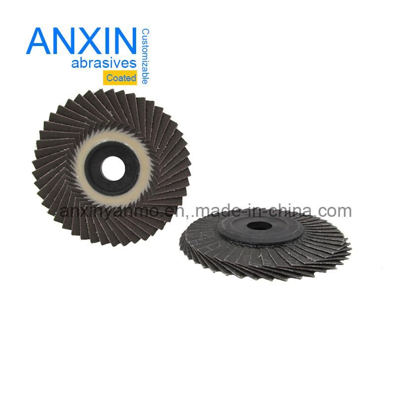 Flexible Abrasive Flap Disc with Calcined Ao Sand Cloth for Polishing Steel