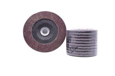 240# Deerfos Aluminum Oxide Flap Disc with Factory Price for Wood Metal Alloy Iron Bench Grinder Polishing as Angle Grinder Abrasive Tooling