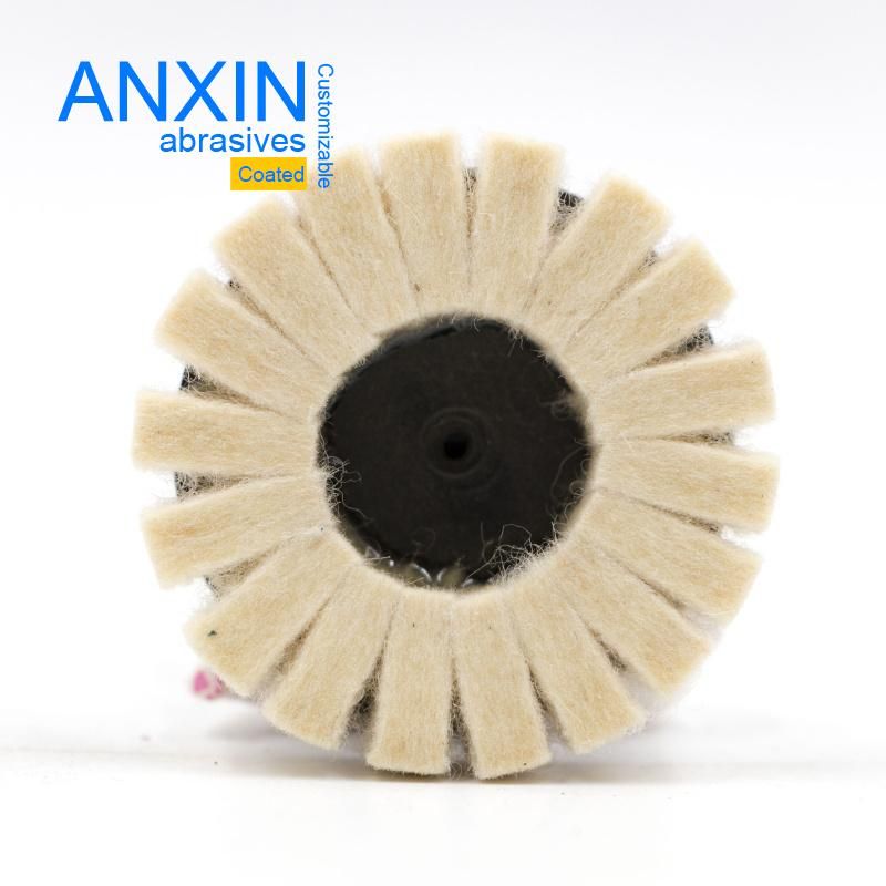 Wool Felt Ring Type or Flap Type Disc for Polishing Ss Inox