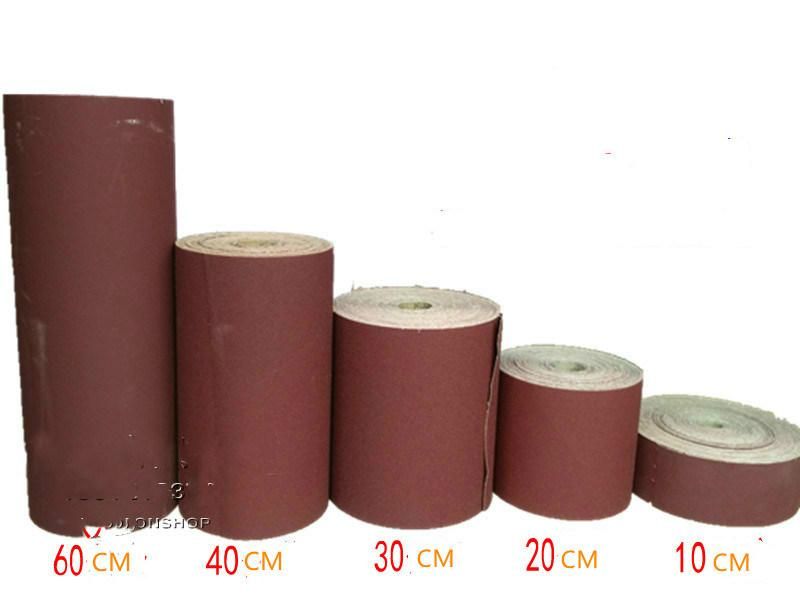 Emery Cloth Roll Grinding Metal Rough Emery Cloth 1 M Wood Polishing Belt Roll Strong Belt Can Be Customized
