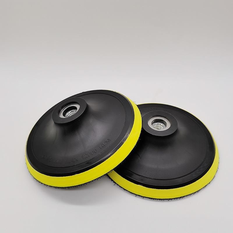 3inch Plastic Backer Pads Backing Pads with Arbor 5/8"-11 for Dry Wet Diamond Polishing Pads