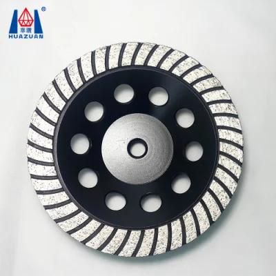 Turbo Segment Cup Shape Stone Diamond Grinding Wheel