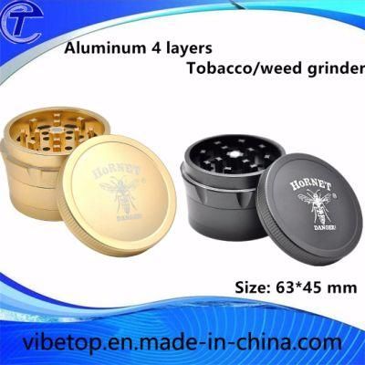 2018 Newest Style 4 Layers Aluminum Herb/Tobacco/Weed Grinder