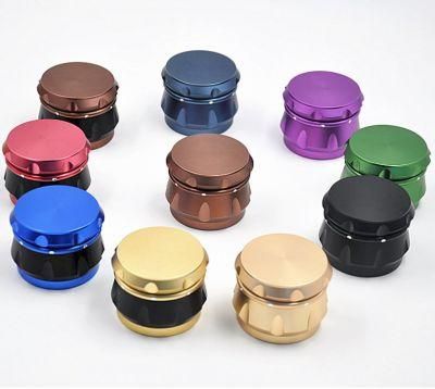 Herb Grinder 4 Part 40mm 50mm 55mm 63mm 75mm Zinc Alloy Metal Grinder