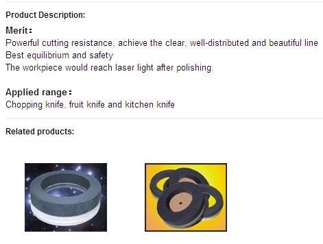 Non Woven Polishing Wheel for Kitchen Knife
