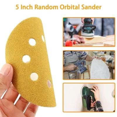 Red White Yellow Green Gold Blue Velcro adhesive Sanding Disc