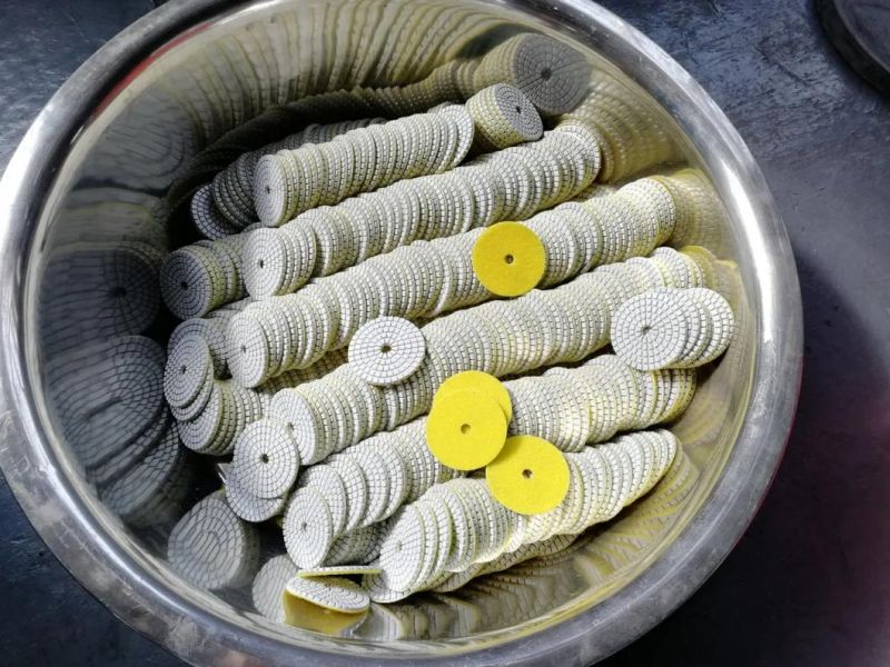 New 80mm Abrasive Tools Wet Polishing Pad for Stone