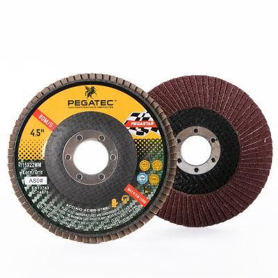 a/O Flap Disc Aluminum Oxide Disc 115X22mm Polishing Disc