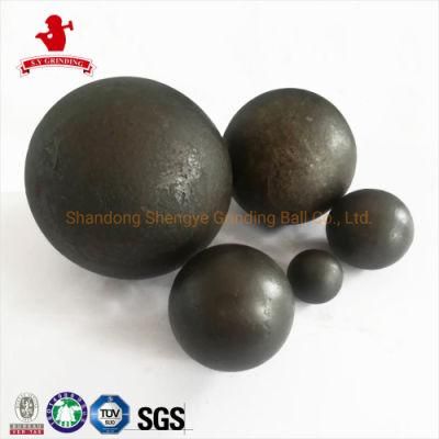 Wear Resistance B2 and 65mn Mateial Forged Grinding Ball Diameter 20mm-150mm
