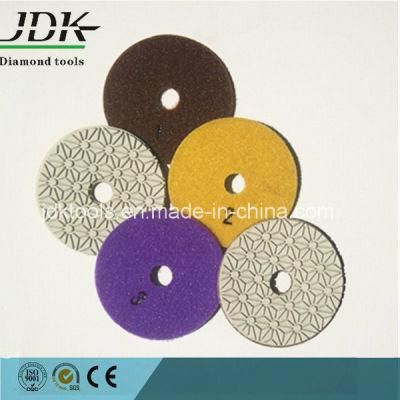 3 Step Diamond Wet Polishing Pads for Stone Polishing