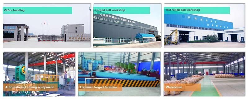 20-150mm Hot Rolled Ball Grinding Media for Mining and Cement Plant