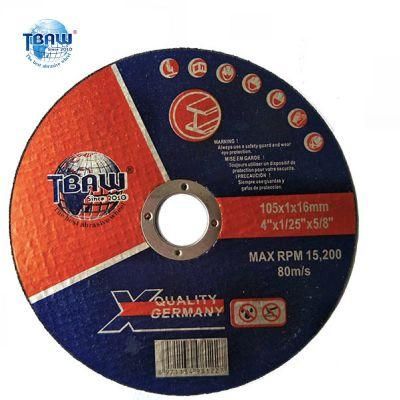 4&quot; Abrasive Cutting Wheel Cutting Disc for Metal Cutting