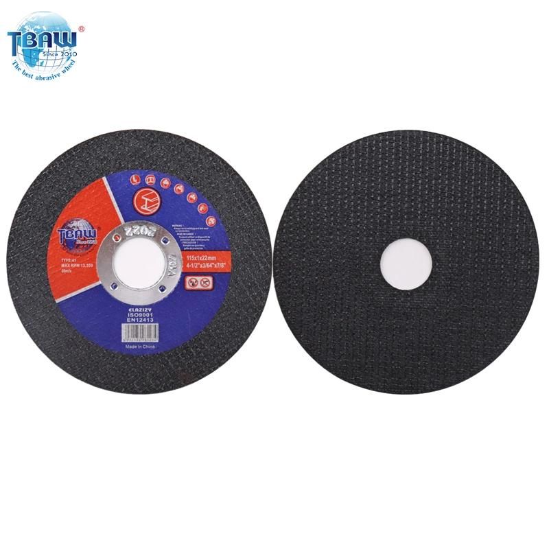 115X1X22.2mm Disco De Corte 4 1/2 Inox Abrasives Hot Selling 4.5" Stainless Steel Cutting Disc for Inox 4.5inch Cutting Wheel Cut off Wheel Flat Cutt