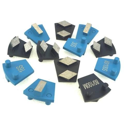 Concrete Grinding Diamond Segment Hex for Werkmaster Grinder