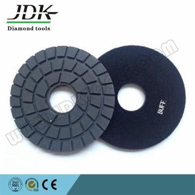 4 Inch Black Polishing Buff Pads for Pakistan Granite