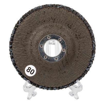 Flexible Flap Disc 5 Inch for Bending Angle Grinding