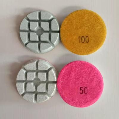 Hot Sale Premium Grade 4&quot; Dry Diamond Floor Polishing Pads