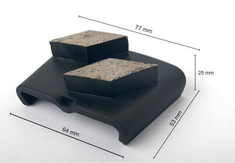Diamond Grinding Shoe for Concrete Floor Sanding