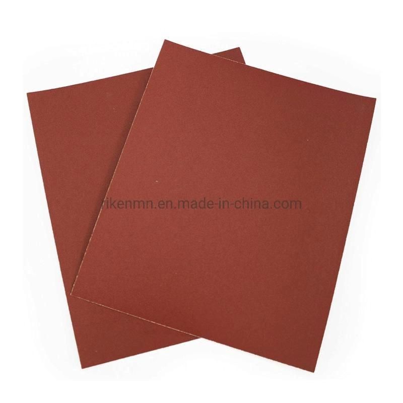 Aluminum Oxide Latex Waterproof Sandpaper Abrasive Sand Paper Roll for Textile, and Metal