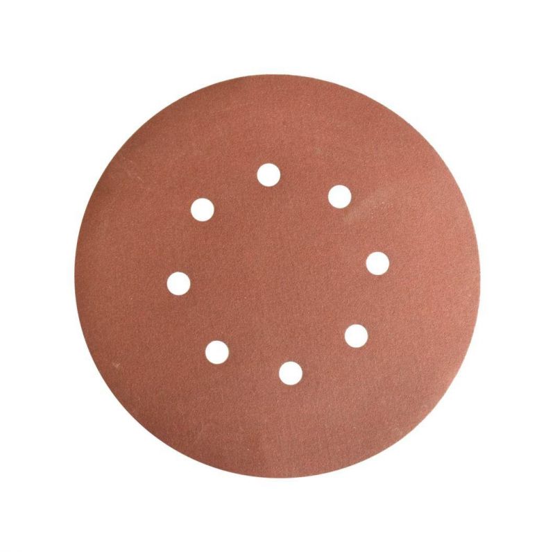 High Quality Wear-Resisting 4"/4.5"/5" Aluminium Oxide Hoop and Loop Disc for Grinding Stainless Steel and Metal