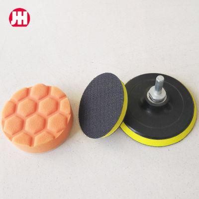 China Best 3 Inch Velcro Hook and Loop Backed Polishing Pad