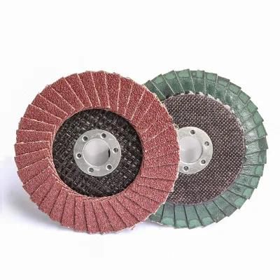 Abrasive Tools 115mm Flexible Flap Disc for Polishing Stainless Steel