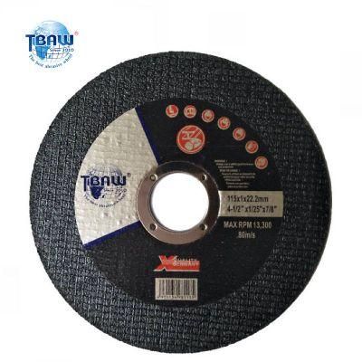 Disco Abrasivo De Pulido De Metal De 115 * 1, 0 * 22 mm De Calidad Super Delgado Disco De Corte 115 Cutting Disc 115 115X0.8X22.2 Cutting Disc