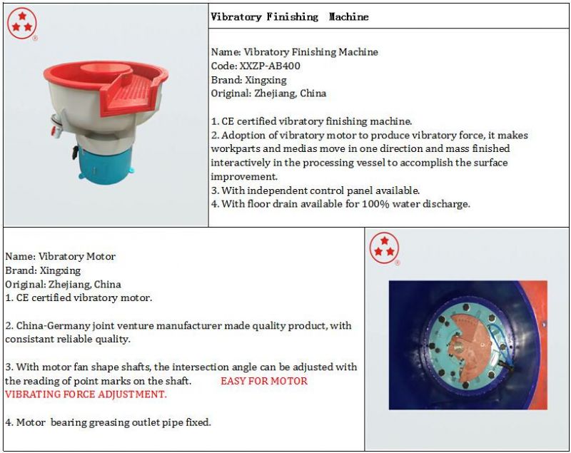 China Good Quality Vibratory Finishing Machine