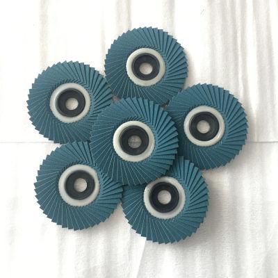 Wholesale Price High Quality 100X16mm Zirconia Flexible Flap Disc for Metal and Stainless Polishing Grinding