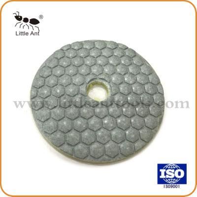 80mm Pressed Diamond Dry Flexible Polishing Pads for Stone