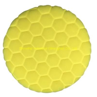 6 Inch Hex Logic Buffing Pad Waxing Sponge Foam Polishing Pad for Da or RO Polisher