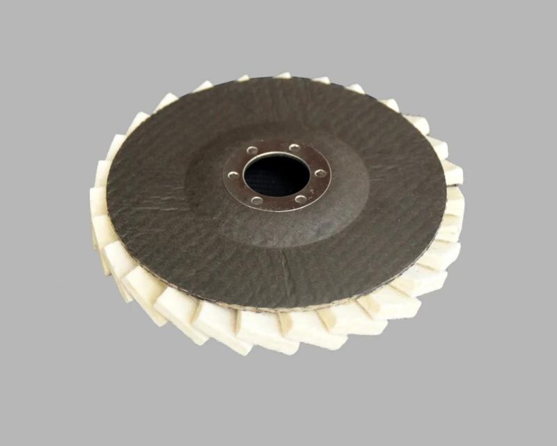 High Quality Premium Wear-Resisting 100mm/115mm/125mm Felt Disc for Polishing Metal and Wood