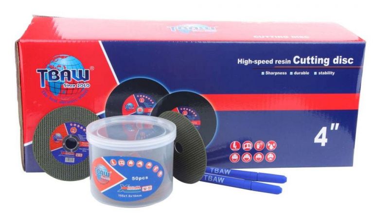 China Factory 125*1.6*22mm Resin Bond Abrasive Grinding Cutting Wheel
