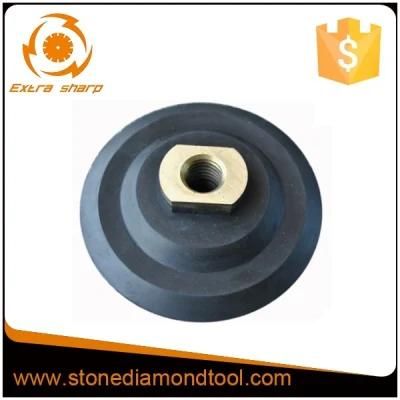 Diamond Flexible Rubber Backer Pads for Angle Grinder