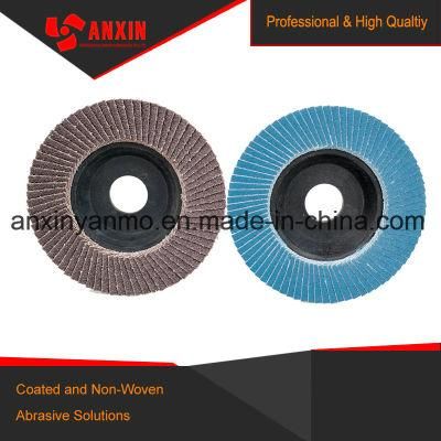 Aluminum Oxide Zirconia Ceramic Clothflap Disc with Fiber Backing Nylon Backing Coated Abrasive Flap Disc