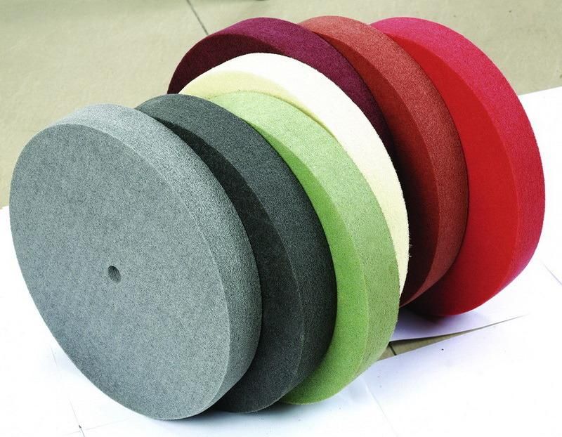 Non Woven Polishing Wheel Unitized Wheel Buffing Wheel Nylon Wheel