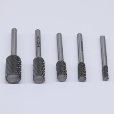 Cylindrical End Cut Carbide Burrs (Type SB)