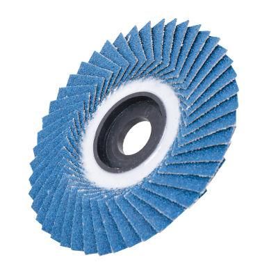 Durable Alumina Zirconia Abrasives T27 Radial Flap Disc 100mm Angle Grinder Flap Disk