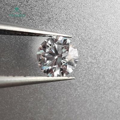 White Color Polished Syntehtic Lab Grown Hpht CVD Diamond Vvs Round Cut Created Synthetic Loose