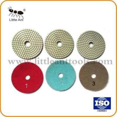 3 Step Diamond Grinding Pad for Stones Mable Granite