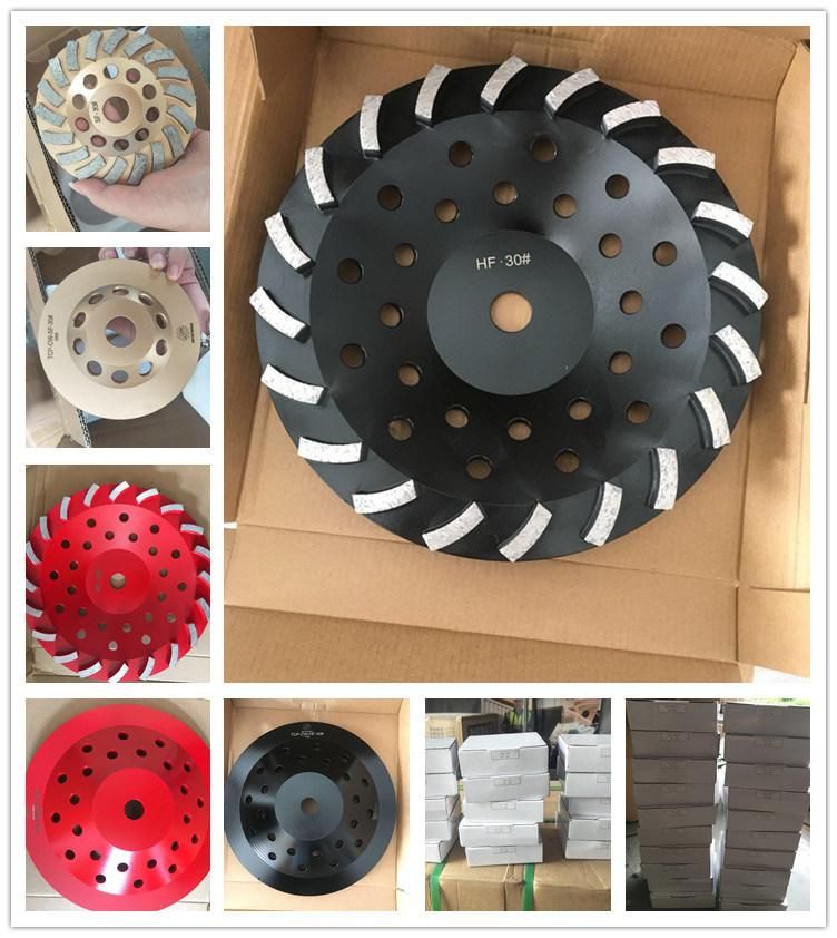 Heavy Duty Turbo Row Concrete Grinding Wheel Disc for Angle Grinder