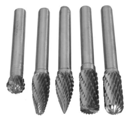 9PCS Tungsten Carbide Burr in Wooden Case (GMH009)