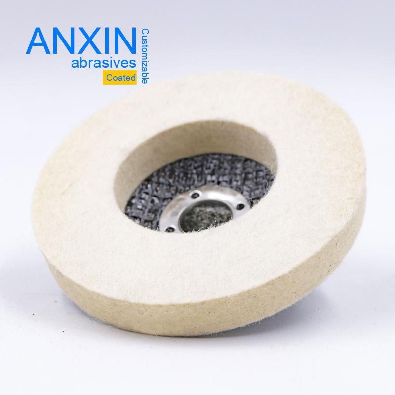 Woolen Radial Flap Disc for Stainless Steel Finishing Polish