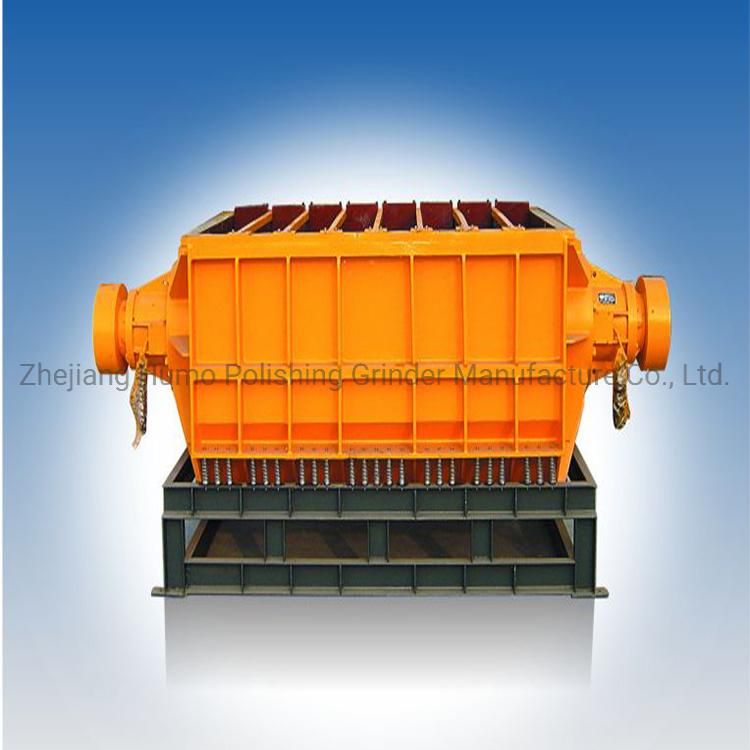 Sandstone Stone Ageing and Finishing Kromas Vibratory Trough Tub Machine